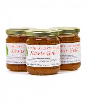 Confiture à base de Kiwis Gold nature - 250g