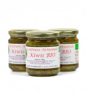 Confiture à base de Kiwis de l'Adour nature - 250g